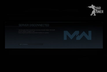 Разрыв соединения с сервером Warzone