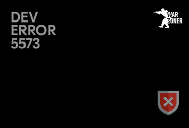 dev error 5573 warzone